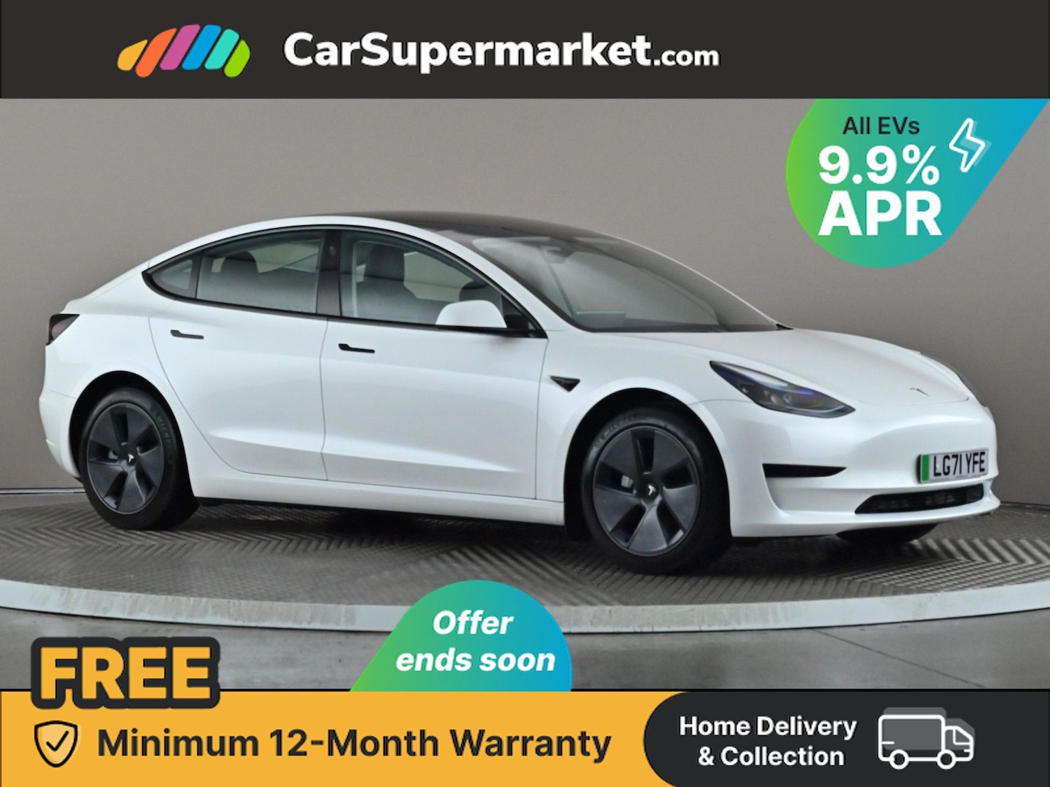 Used Tesla Model 3 2021 for sale - 76342087: Photo 1