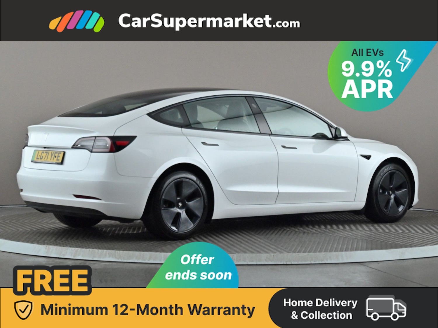 Used Tesla Model 3 2021 for sale - 76342087: Photo 8