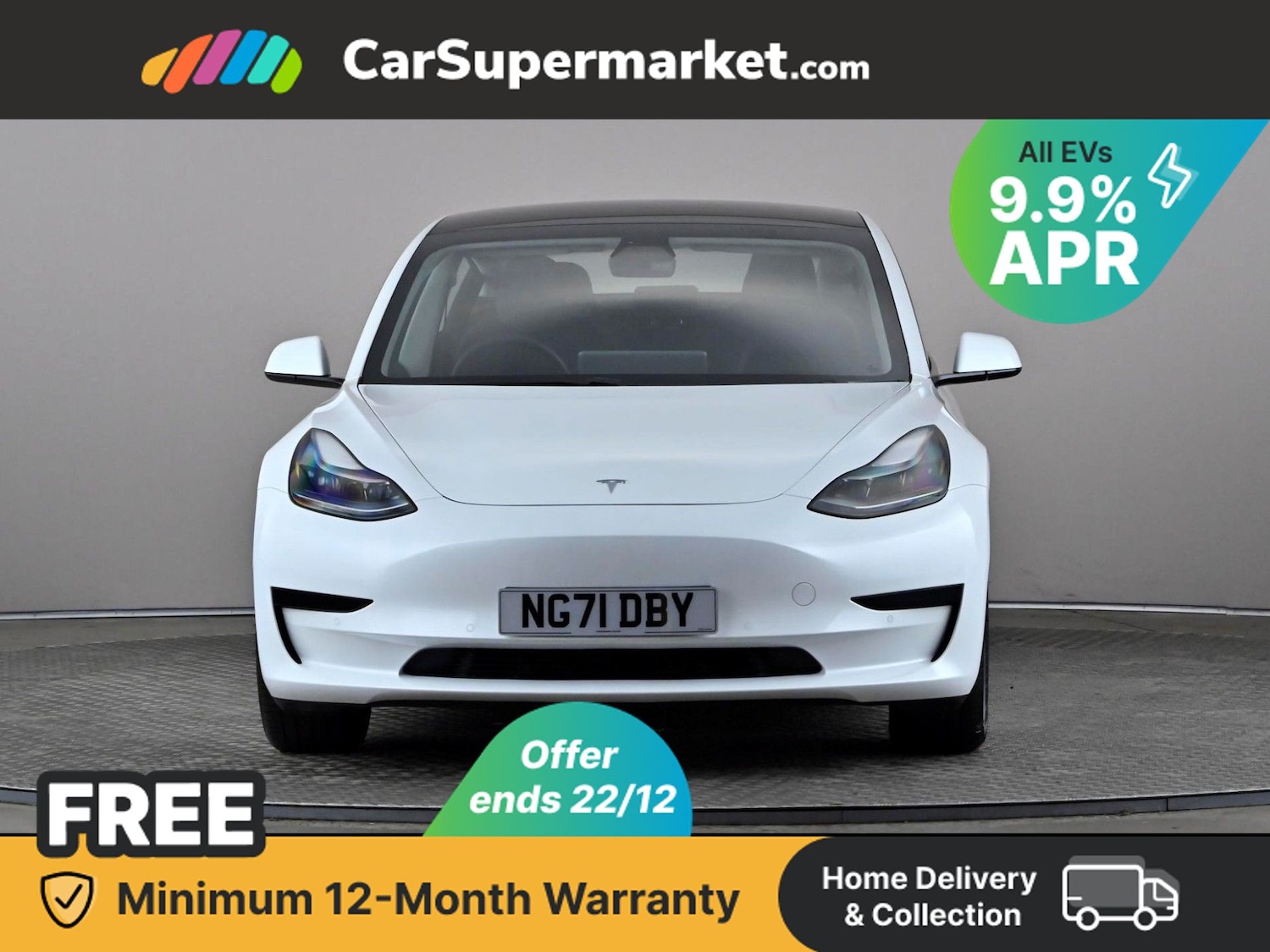 Used Tesla Model 3 2021 for sale - 76896118: Photo 2