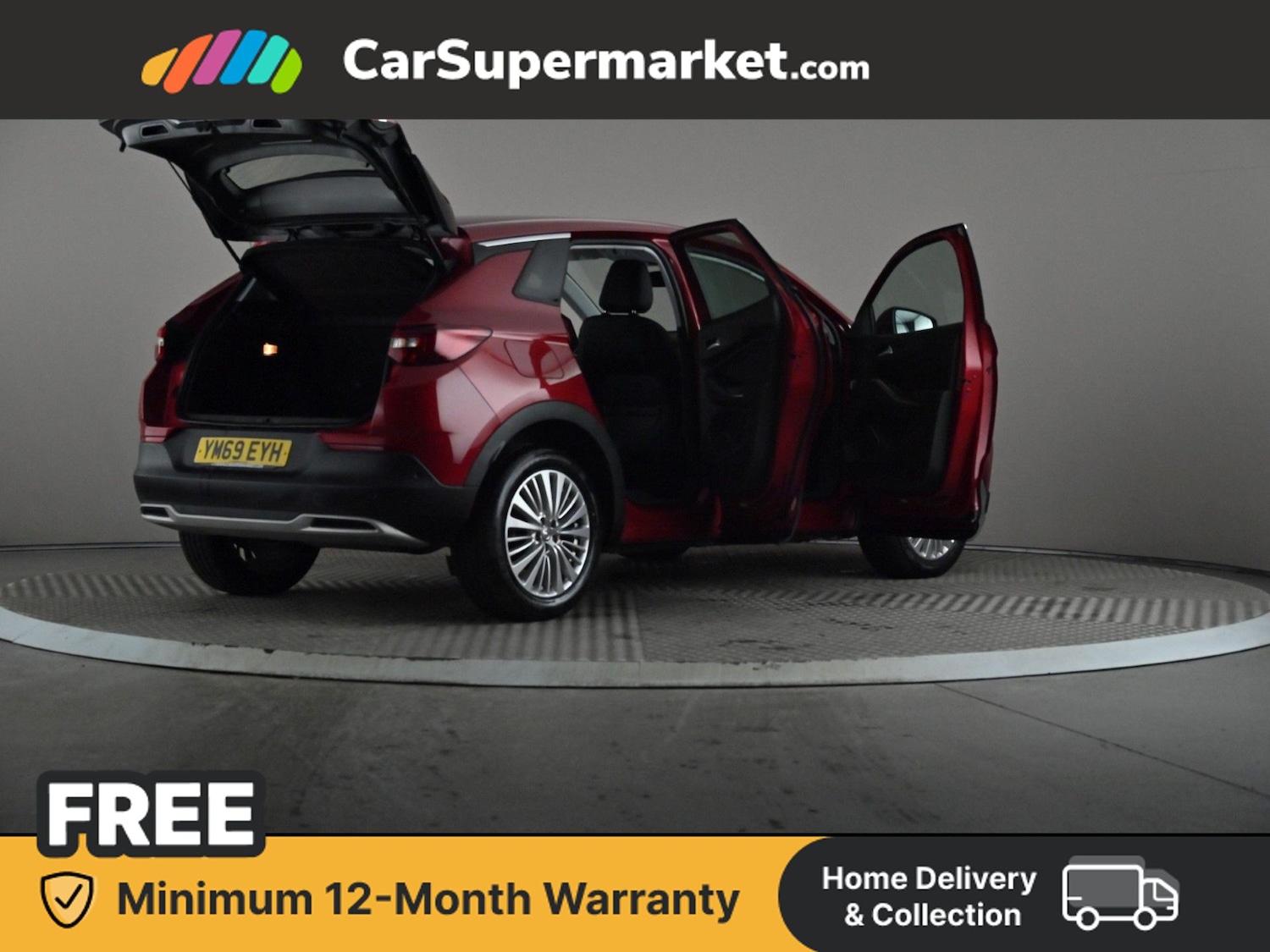 Used Vauxhall Grandland X 2019 for sale - 77199507: Photo 12