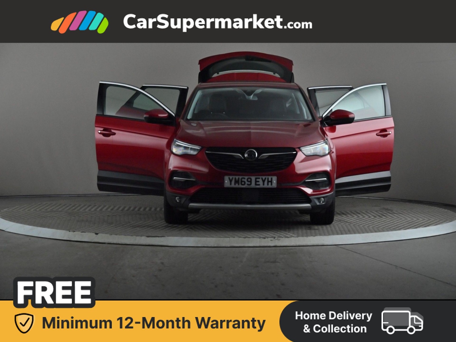 Used Vauxhall Grandland X 2019 for sale - 77199507: Photo 8