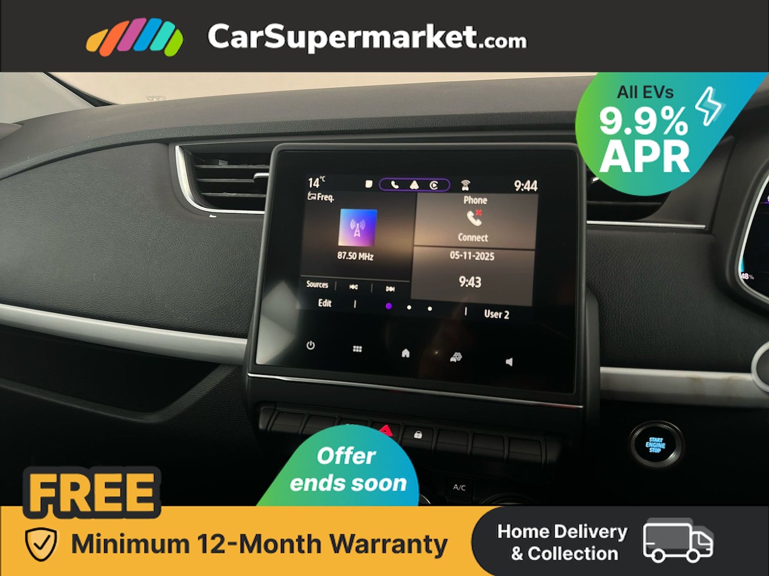 Used Renault Zoe 2020 for sale - 76581706: Photo 16