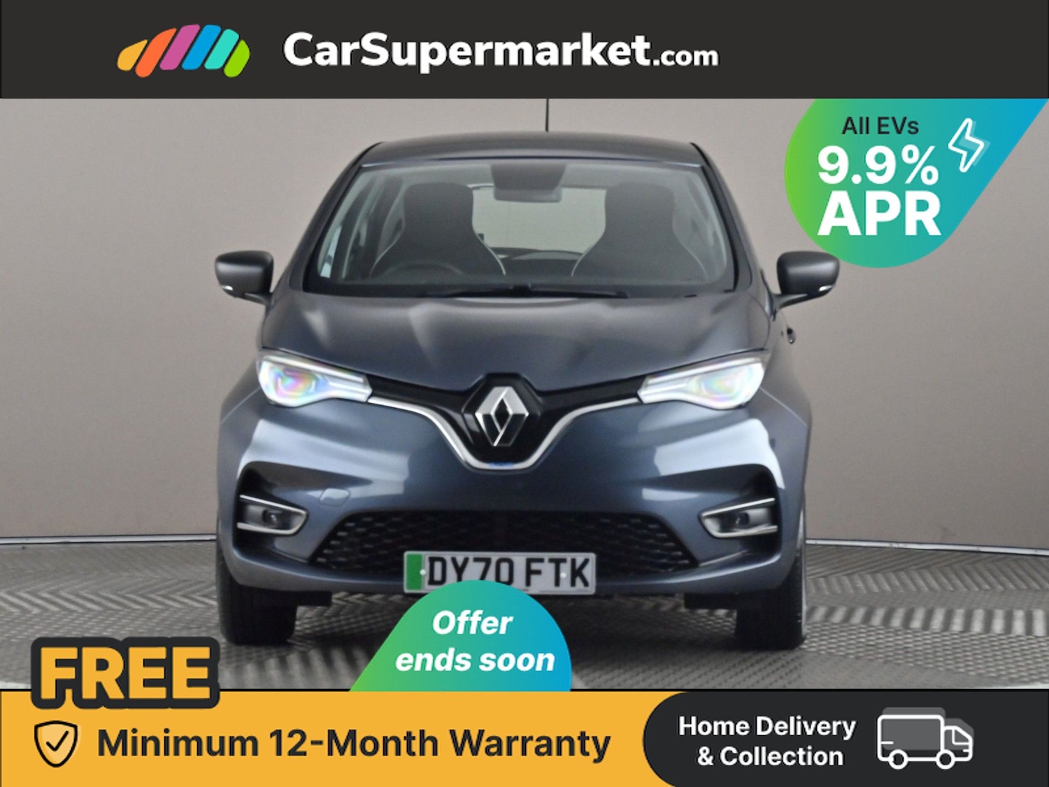 Used Renault Zoe 2020 for sale - 76581706: Photo 2