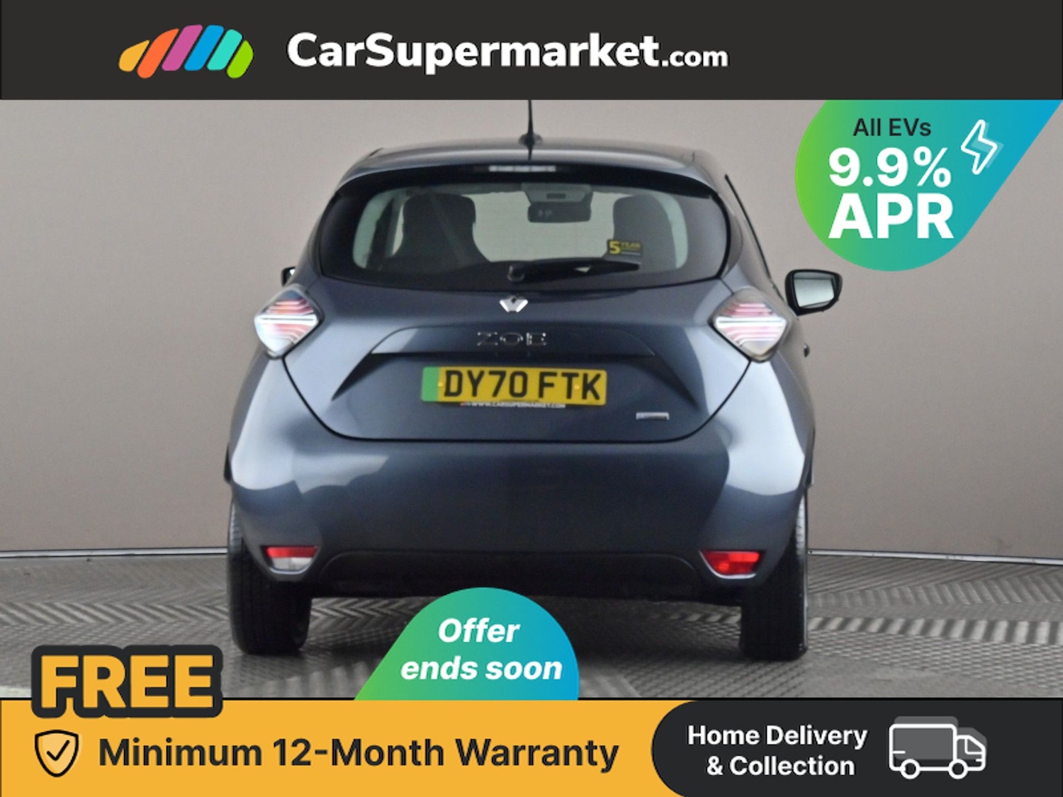 Used Renault Zoe 2020 for sale - 76581706: Photo 6