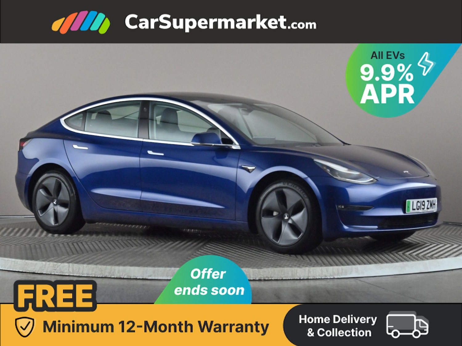Used Tesla Model 3 2019 for sale - 76469254: Photo 1