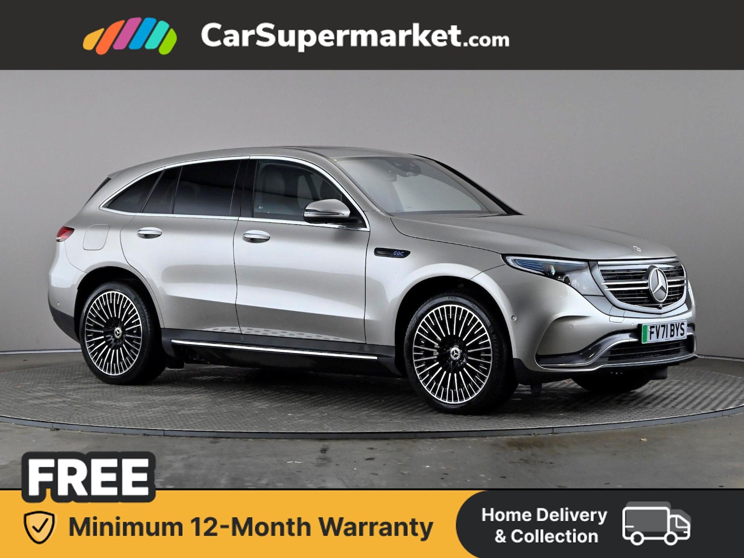 Used Mercedes-Benz EQC 2021 for sale - 77348412: Photo 1