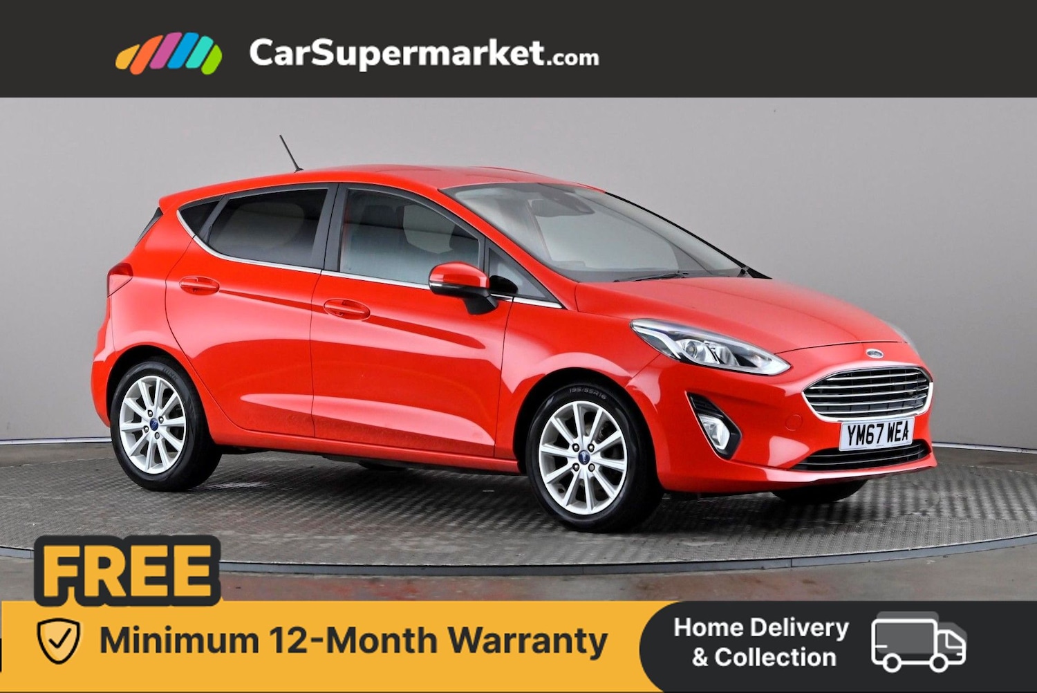 Used Ford Fiesta 2018 for sale - 76515891: Photo 1