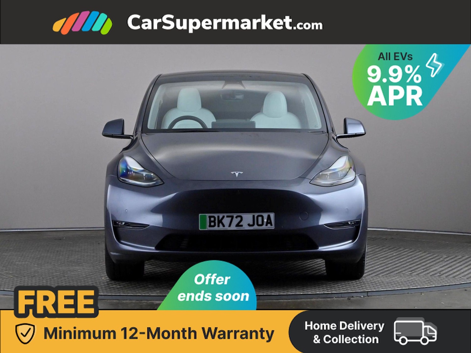 Used Tesla Model Y 2022 for sale - 76558324: Photo 2