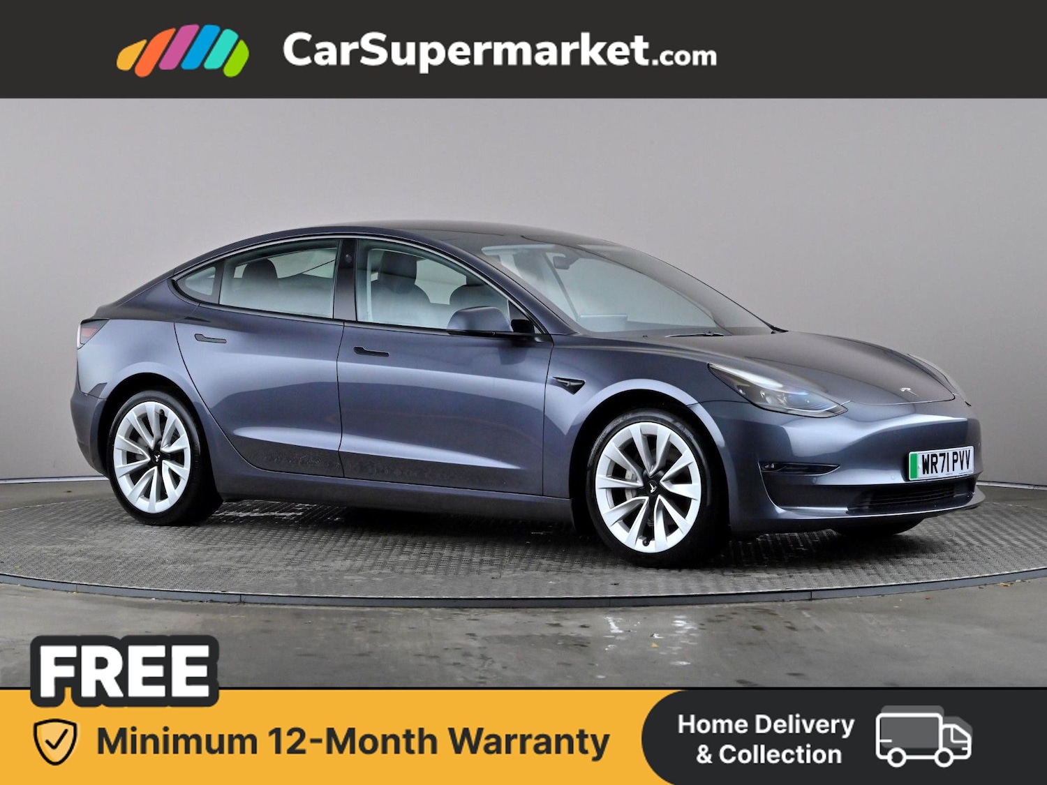 Used Tesla Model 3 2021 for sale - 77415285: Photo 1
