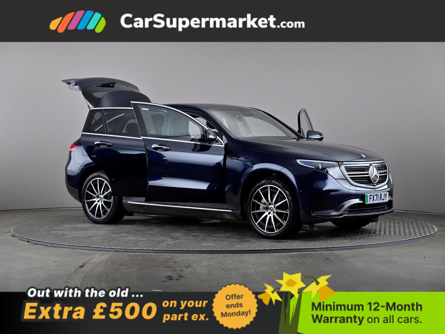 Used Mercedes-Benz EQC 2021 for sale - 77968183: Photo 8