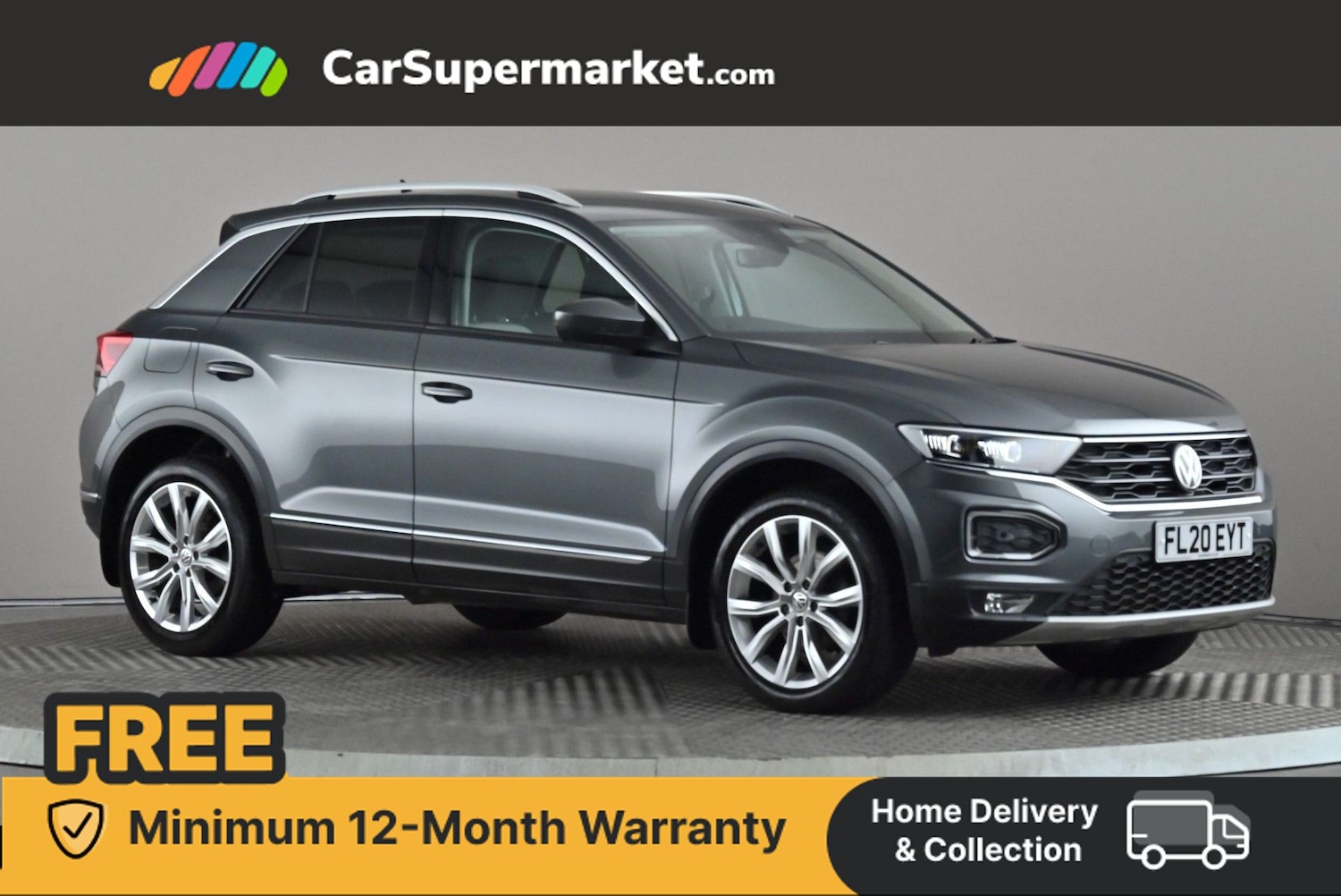 Used Volkswagen T-Roc 2020 for sale - 76364787: Photo 1