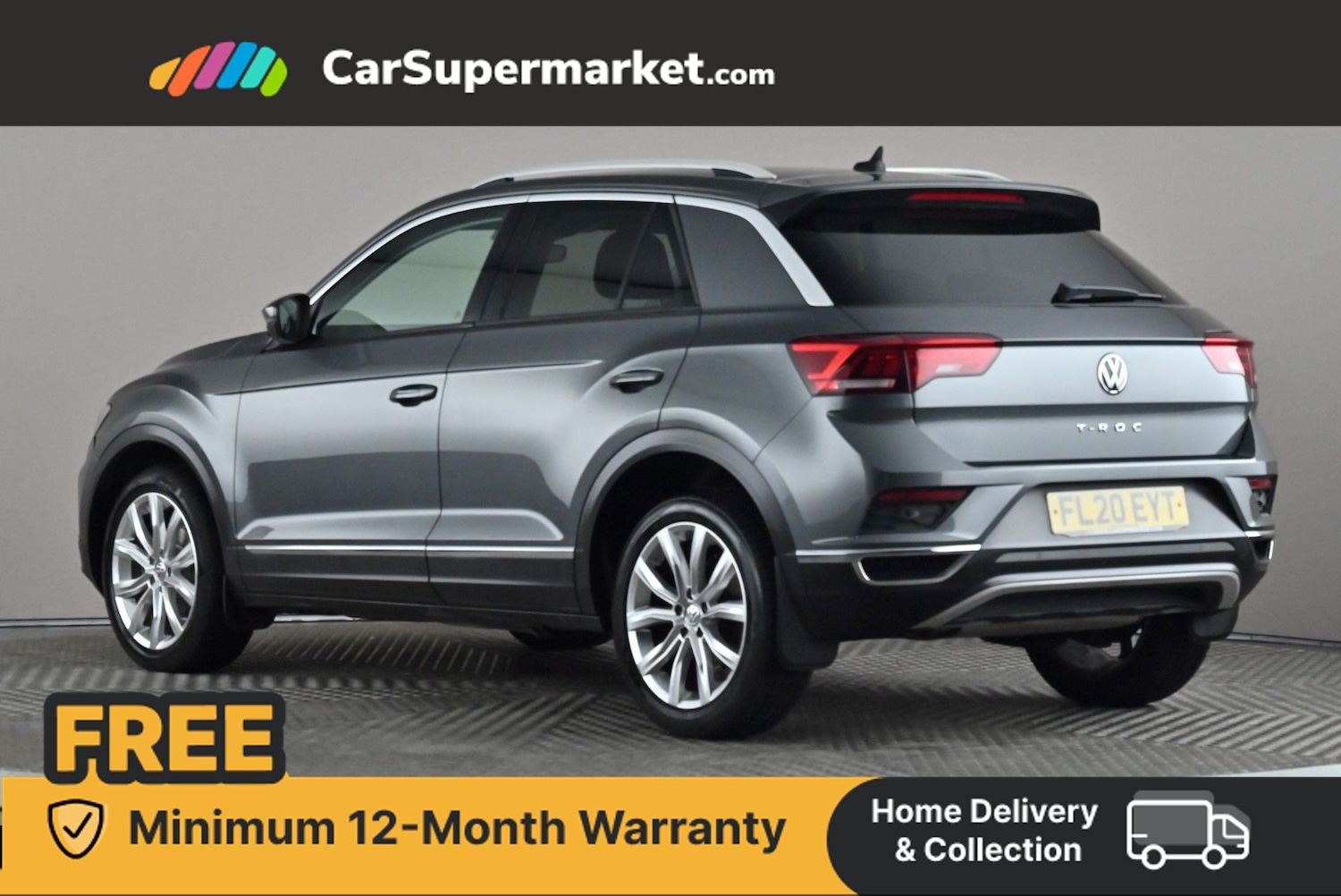Used Volkswagen T-Roc 2020 for sale - 76364787: Photo 4