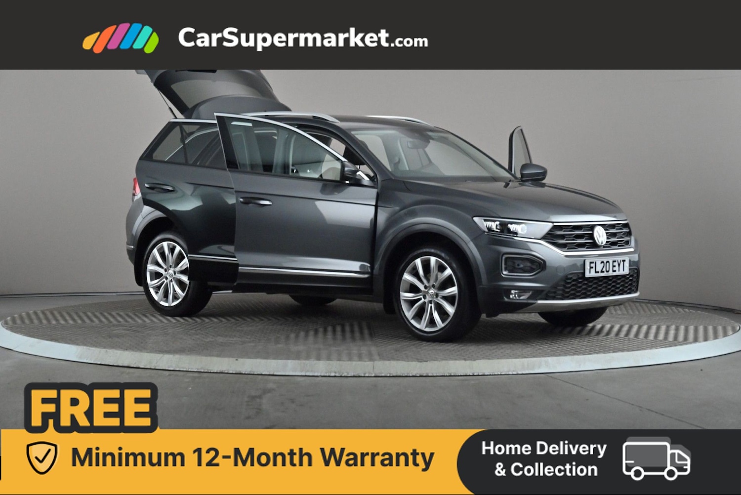 Used Volkswagen T-Roc 2020 for sale - 76364787: Photo 7