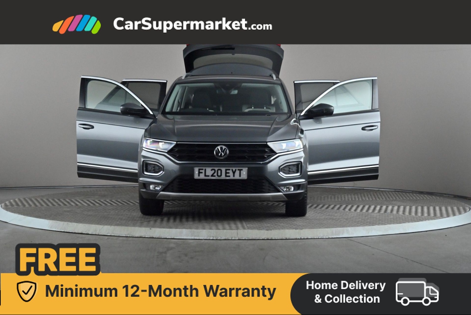 Used Volkswagen T-Roc 2020 for sale - 76364787: Photo 8