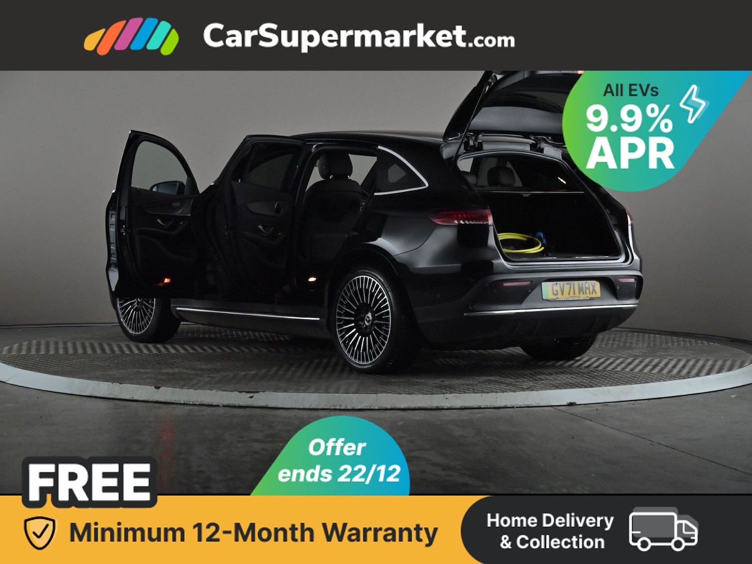 Used Mercedes-Benz EQC 2022 for sale - 76909530: Photo 12