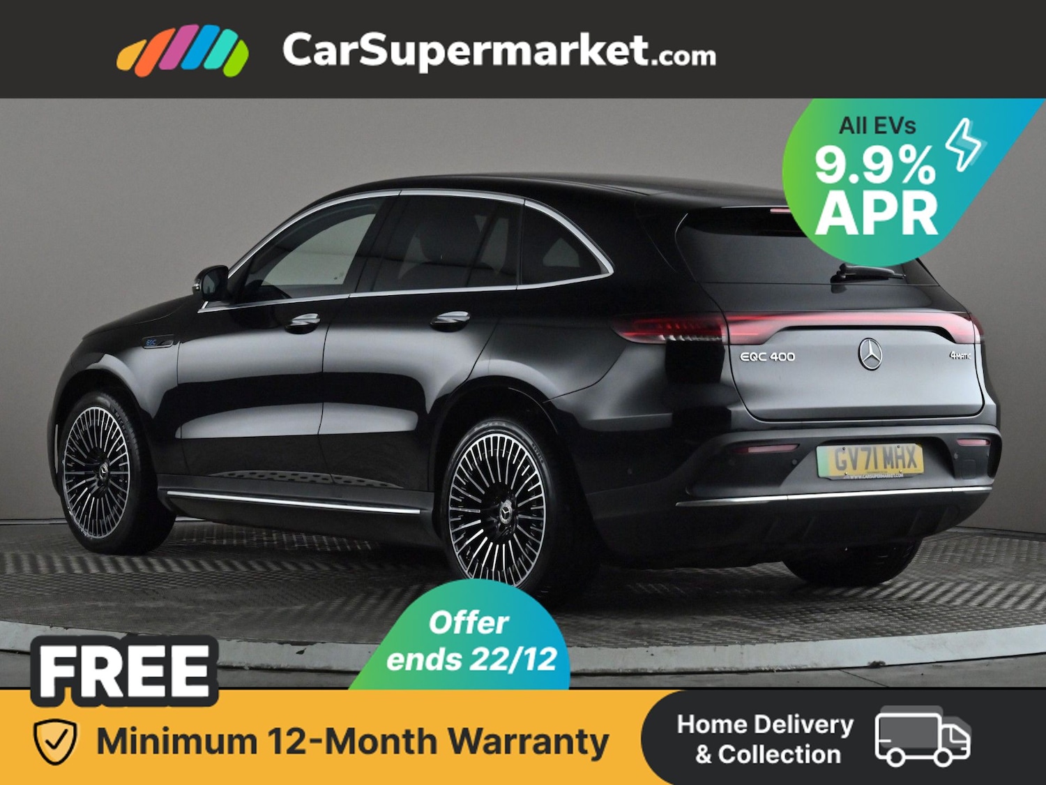 Used Mercedes-Benz EQC 2022 for sale - 76909530: Photo 5