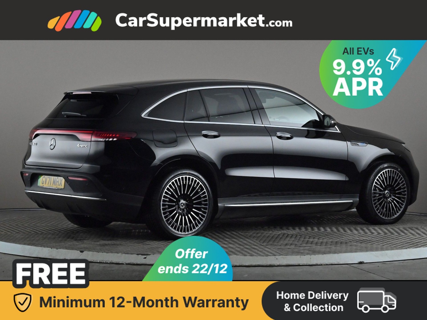 Used Mercedes-Benz EQC 2022 for sale - 76909530: Photo 8