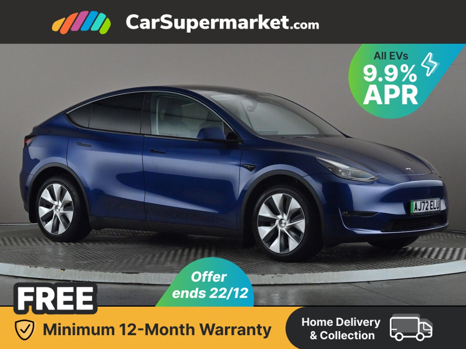 Used Tesla Model Y 2022 for sale - 77006753: Photo 1