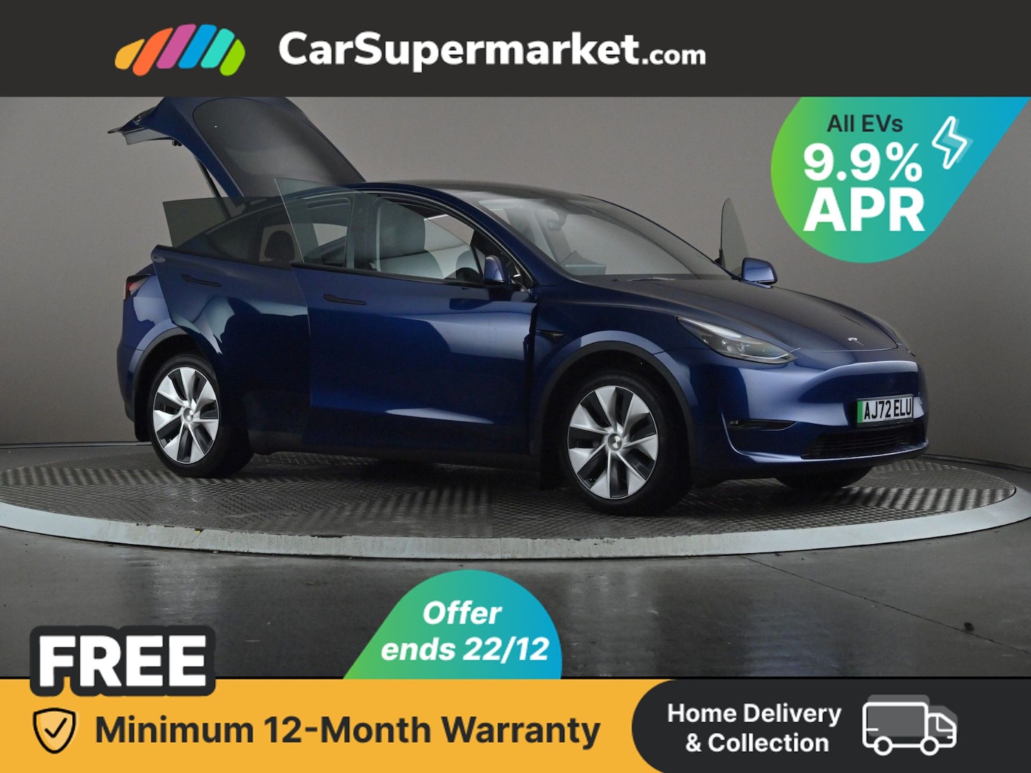 Used Tesla Model Y 2022 for sale - 77006753: Photo 9