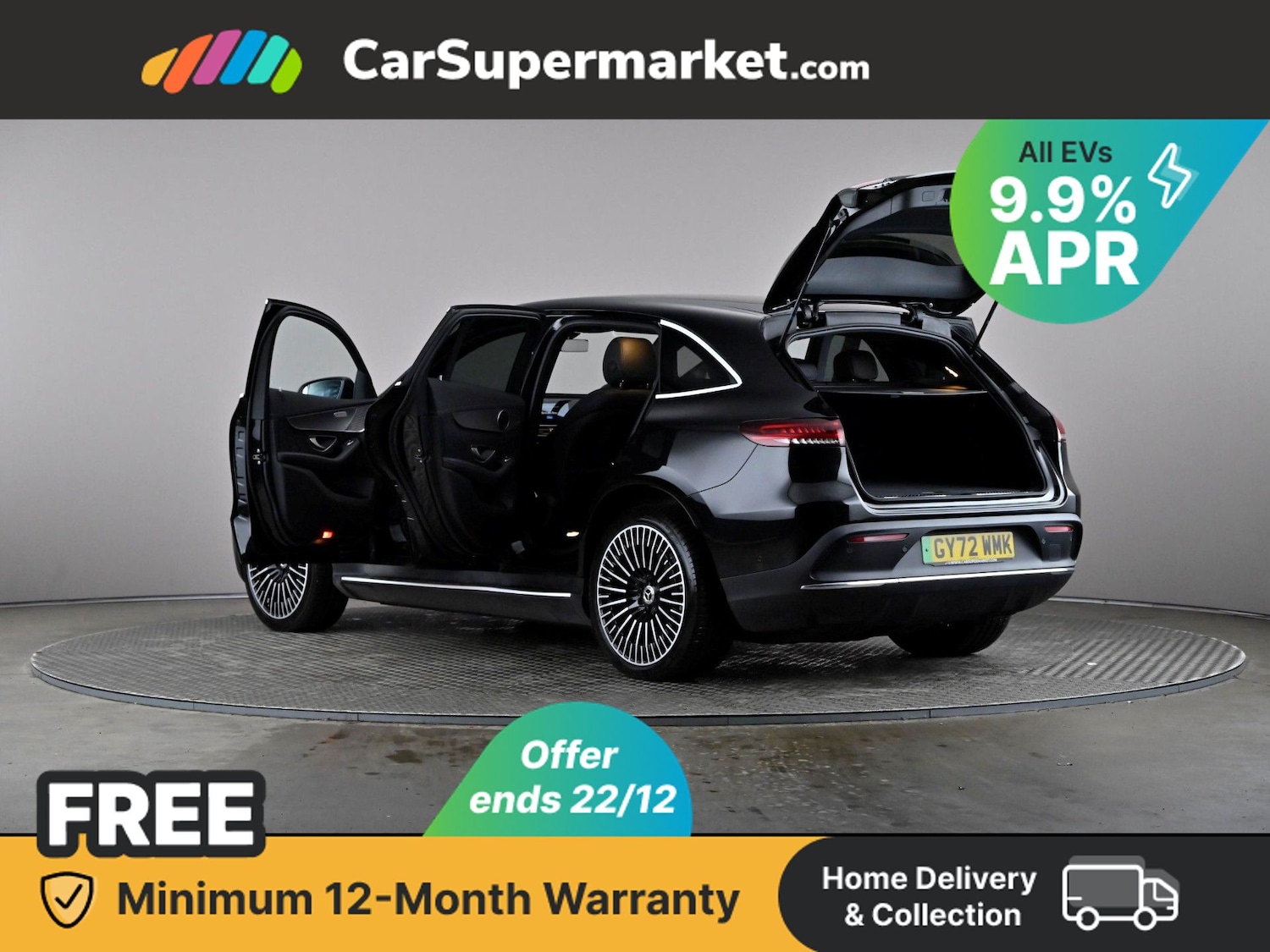 Used Mercedes-Benz EQC 2022 for sale - 76972673: Photo 12