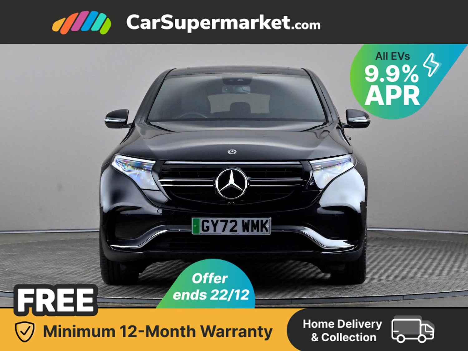 Used Mercedes-Benz EQC 2022 for sale - 76972673: Photo 2