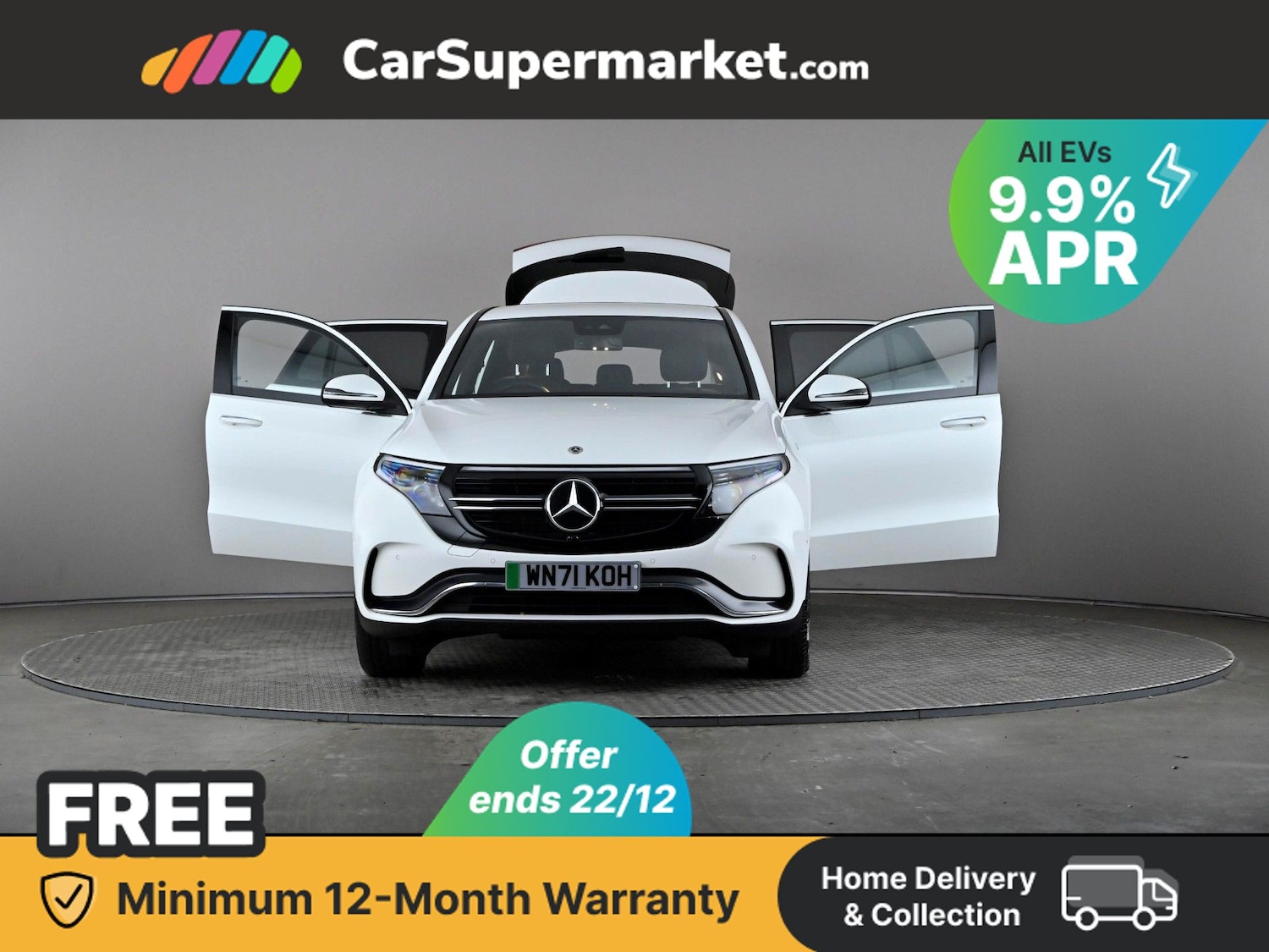 Used Mercedes-Benz EQC 2021 for sale - 76909632: Photo 10