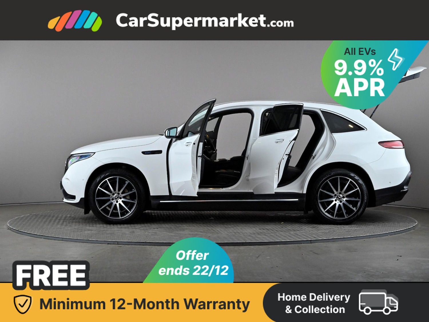 Used Mercedes-Benz EQC 2021 for sale - 76909632: Photo 11