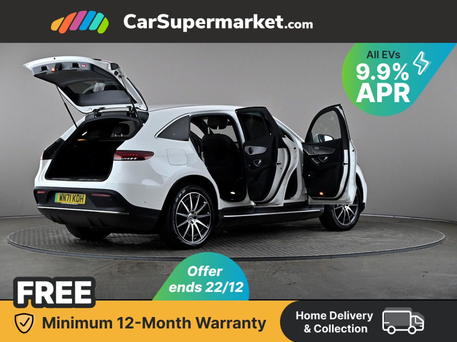 Used Mercedes-Benz EQC 2021 for sale - 76909632: Photo 14