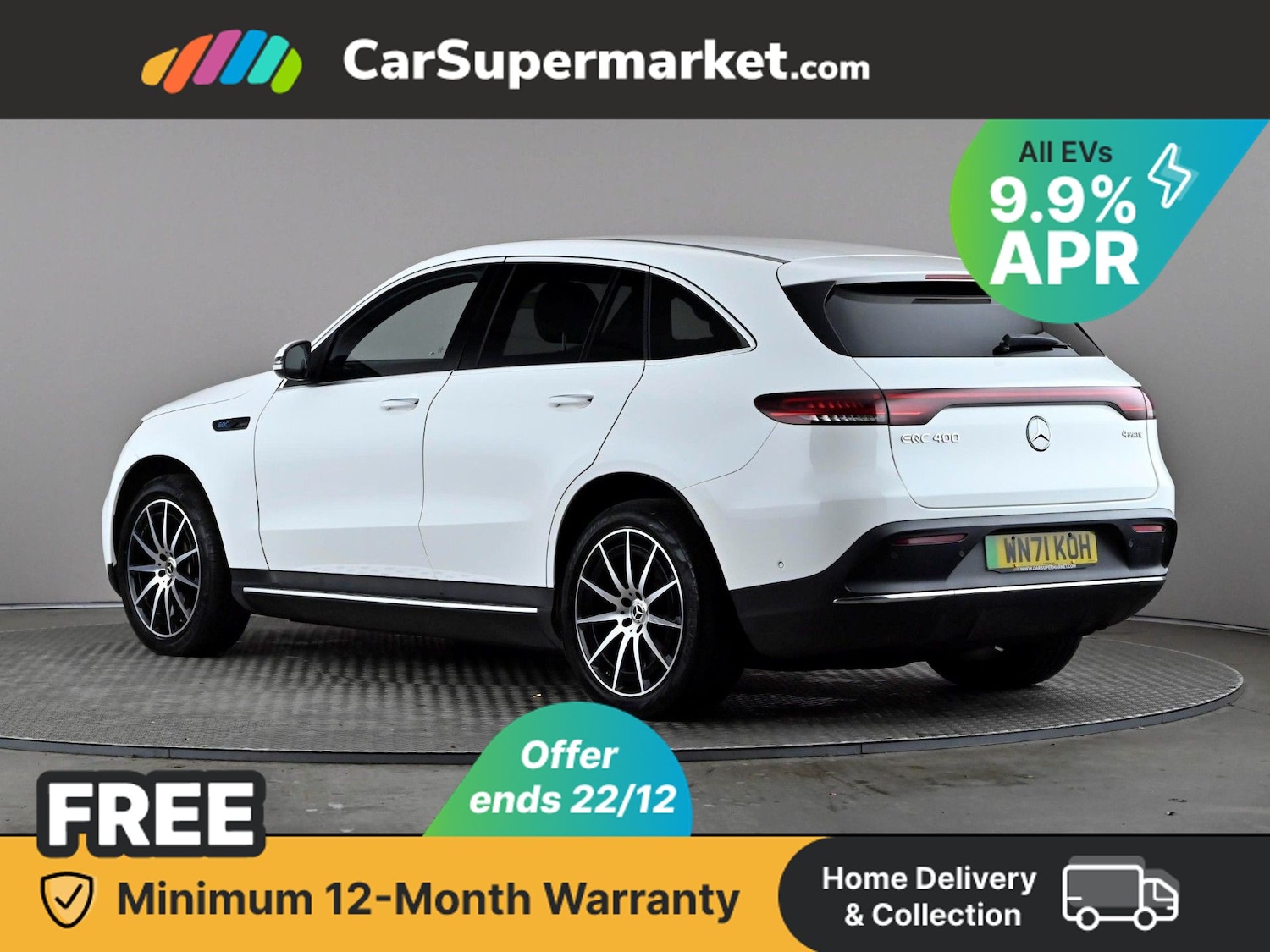 Used Mercedes-Benz EQC 2021 for sale - 76909632: Photo 5