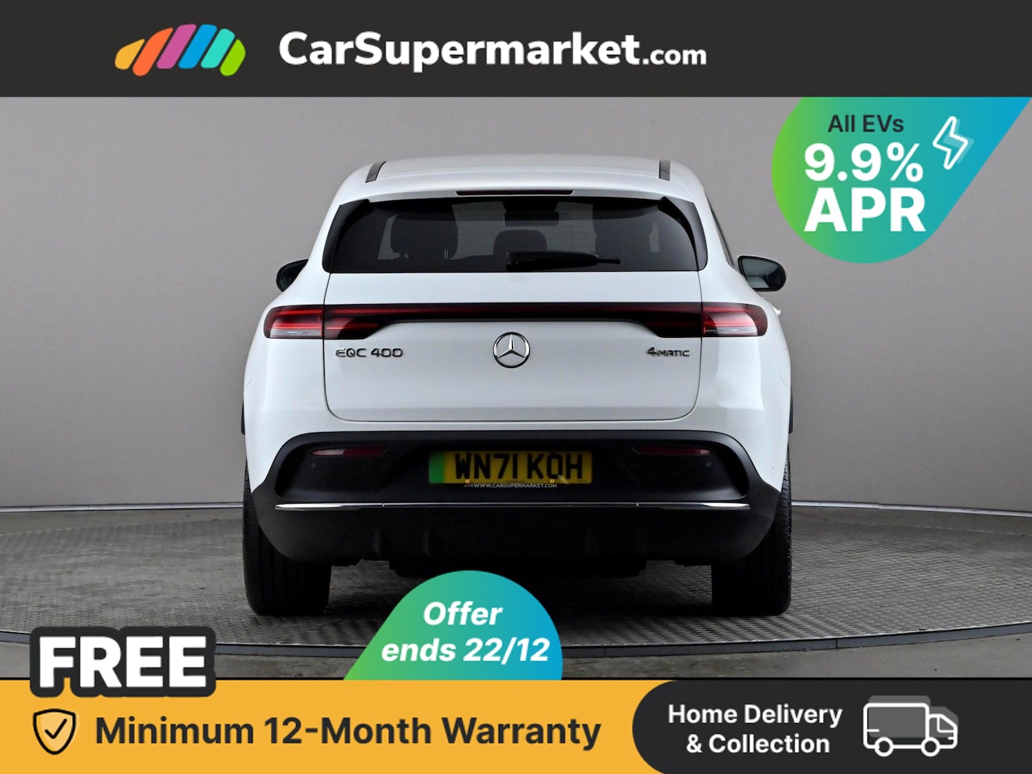 Used Mercedes-Benz EQC 2021 for sale - 76909632: Photo 6