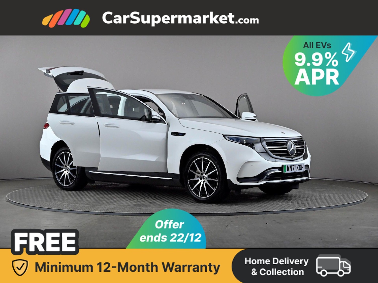 Used Mercedes-Benz EQC 2021 for sale - 76909632: Photo 9