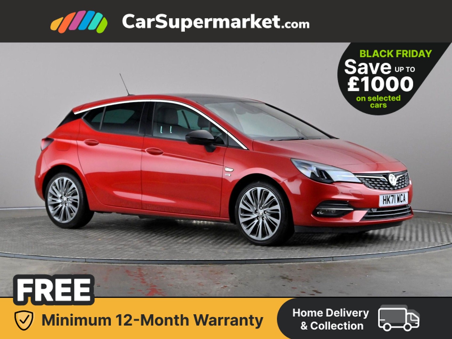 Used Vauxhall Astra 2021 for sale - 76617045: Photo 1