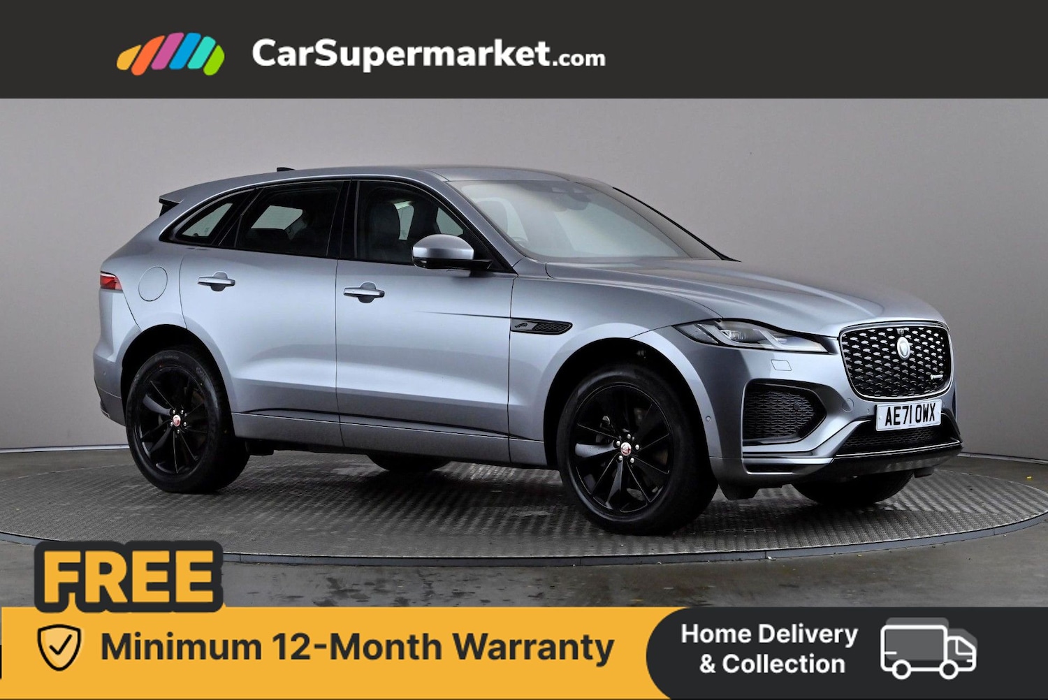 Used Jaguar F-Pace 2021 for sale - 76554553: Photo 1