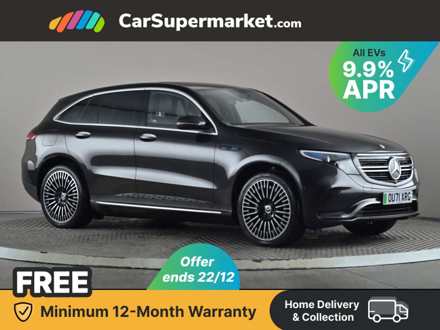 Used Mercedes-Benz EQC 2021 for sale - 76767863: Photo 1