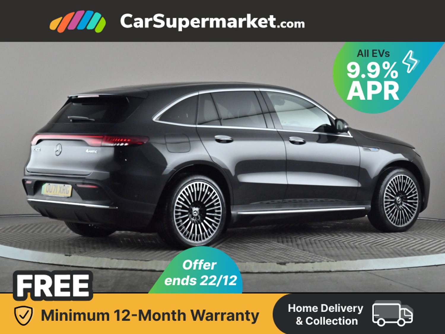 Used Mercedes-Benz EQC 2021 for sale - 76767863: Photo 8