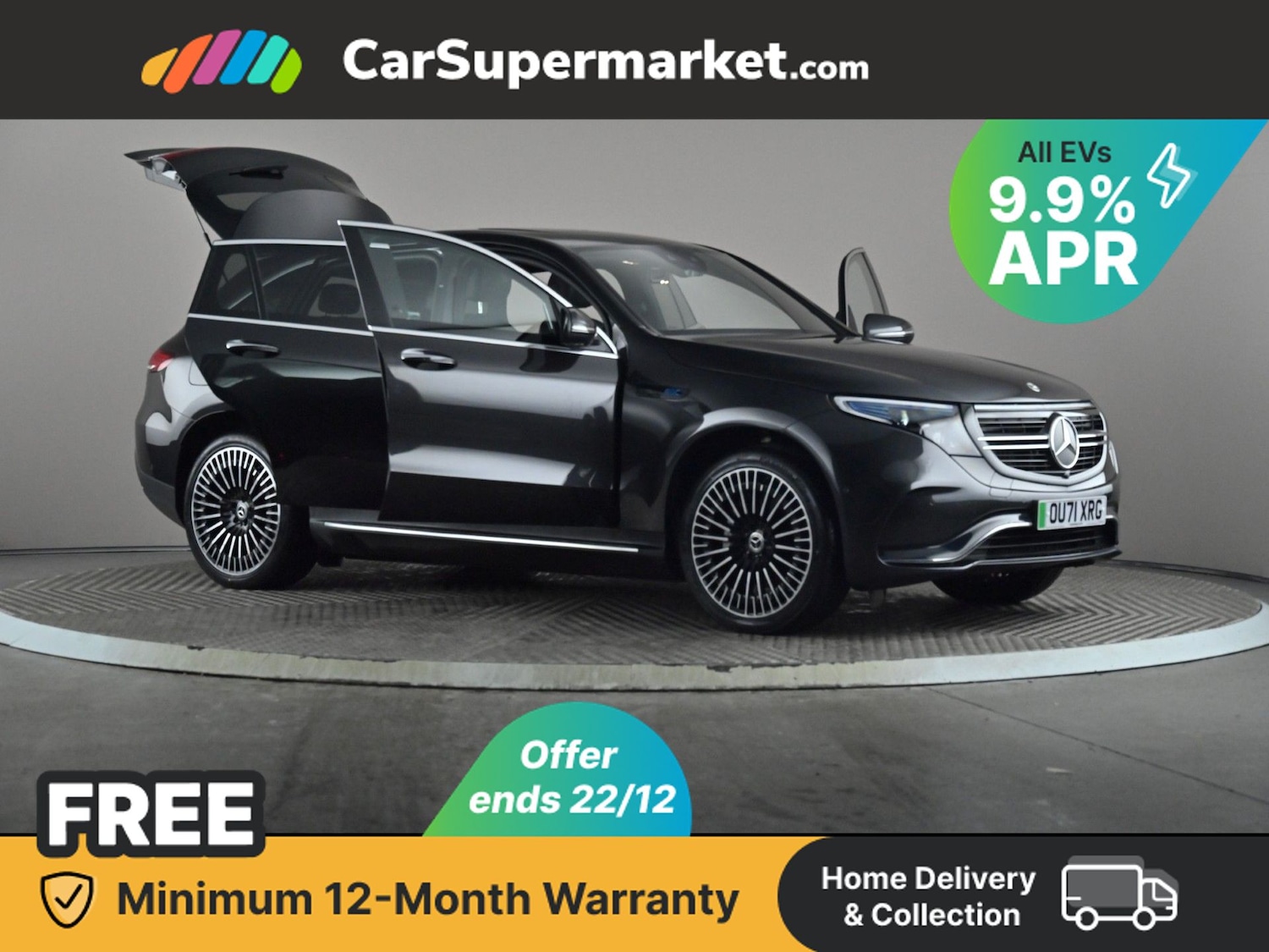 Used Mercedes-Benz EQC 2021 for sale - 76767863: Photo 9