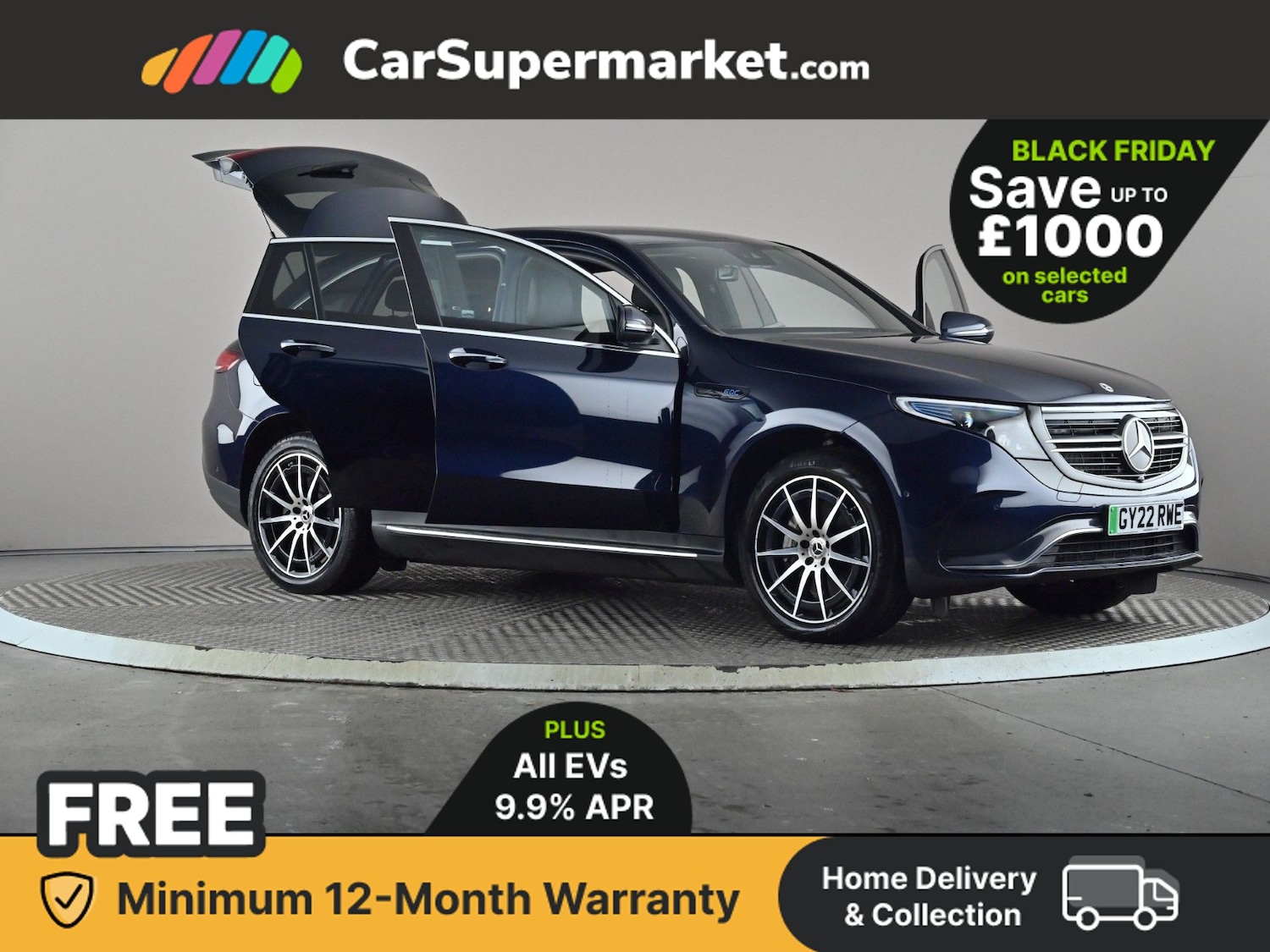 Used Mercedes-Benz EQC 2022 for sale - 76685675: Photo 9