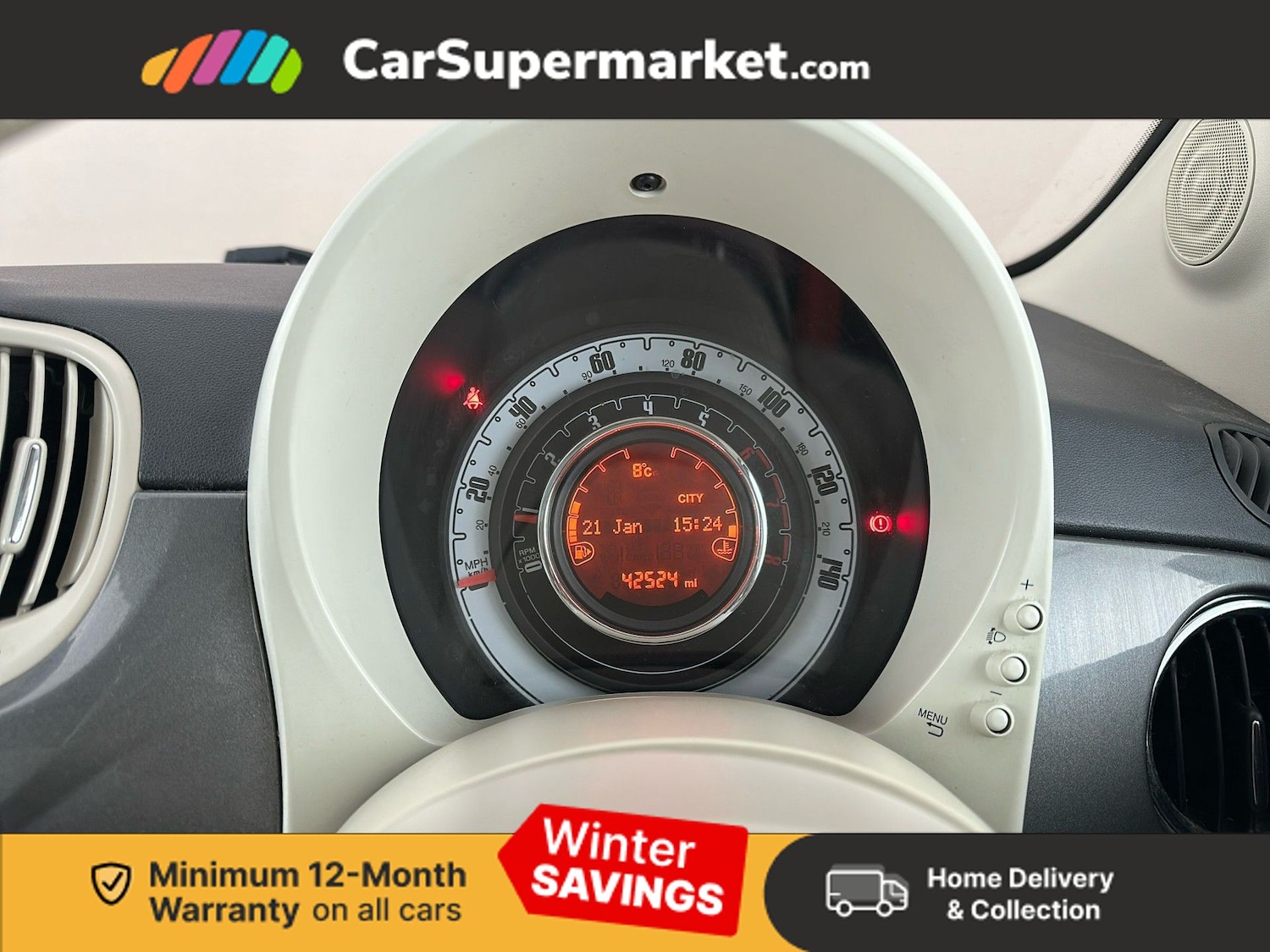 Used Fiat 500 2018 for sale - 77303035: Photo 14