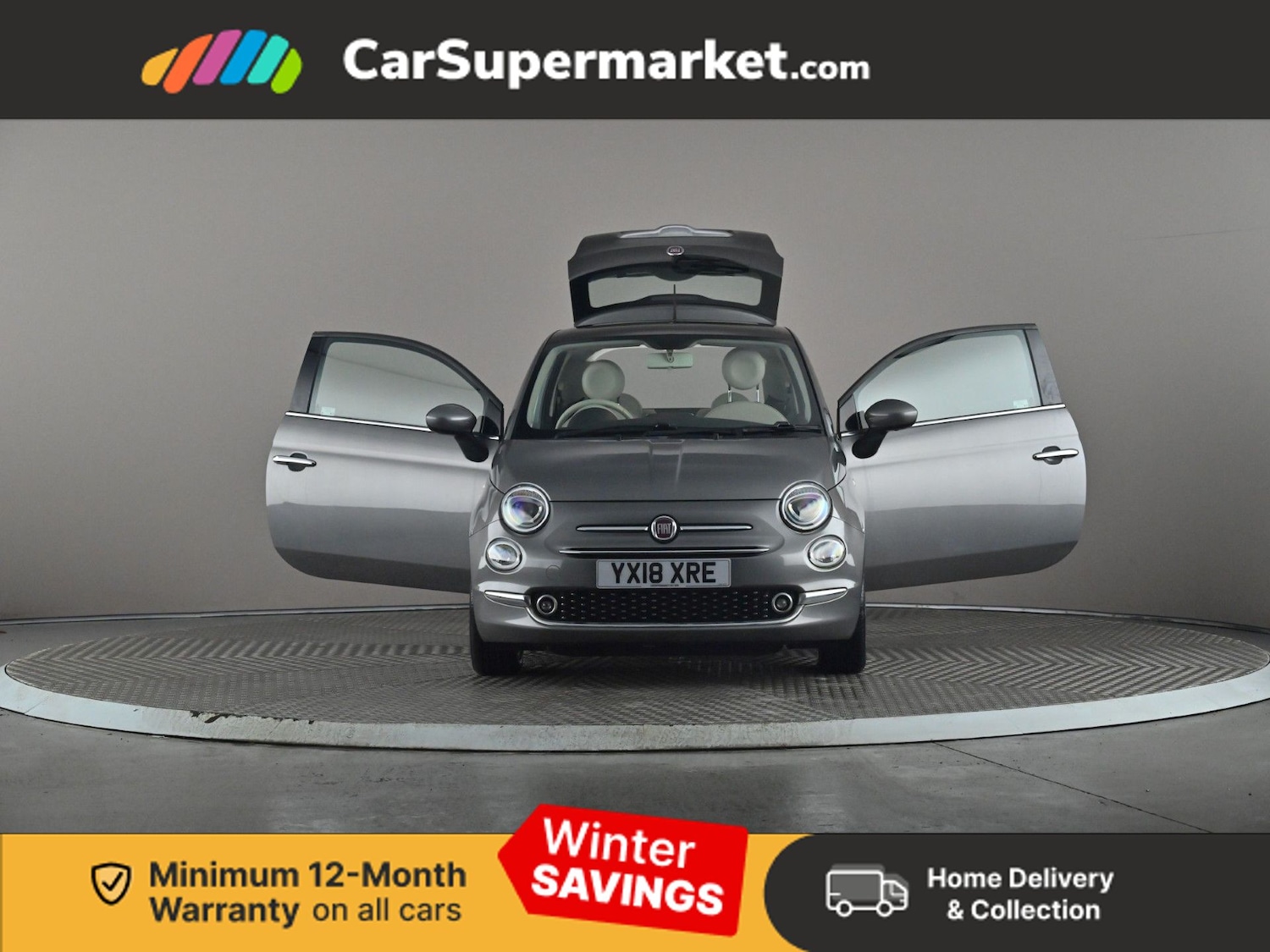 Used Fiat 500 2018 for sale - 77303035: Photo 9