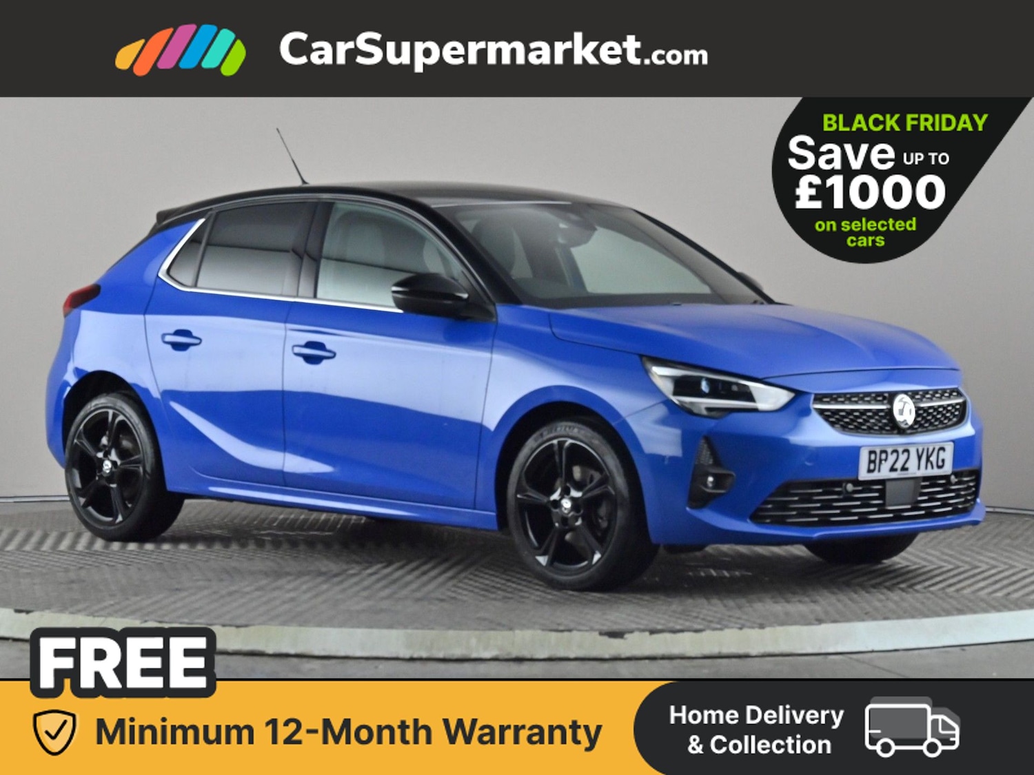 Used Vauxhall Corsa 2022 for sale - 76654471: Photo 1