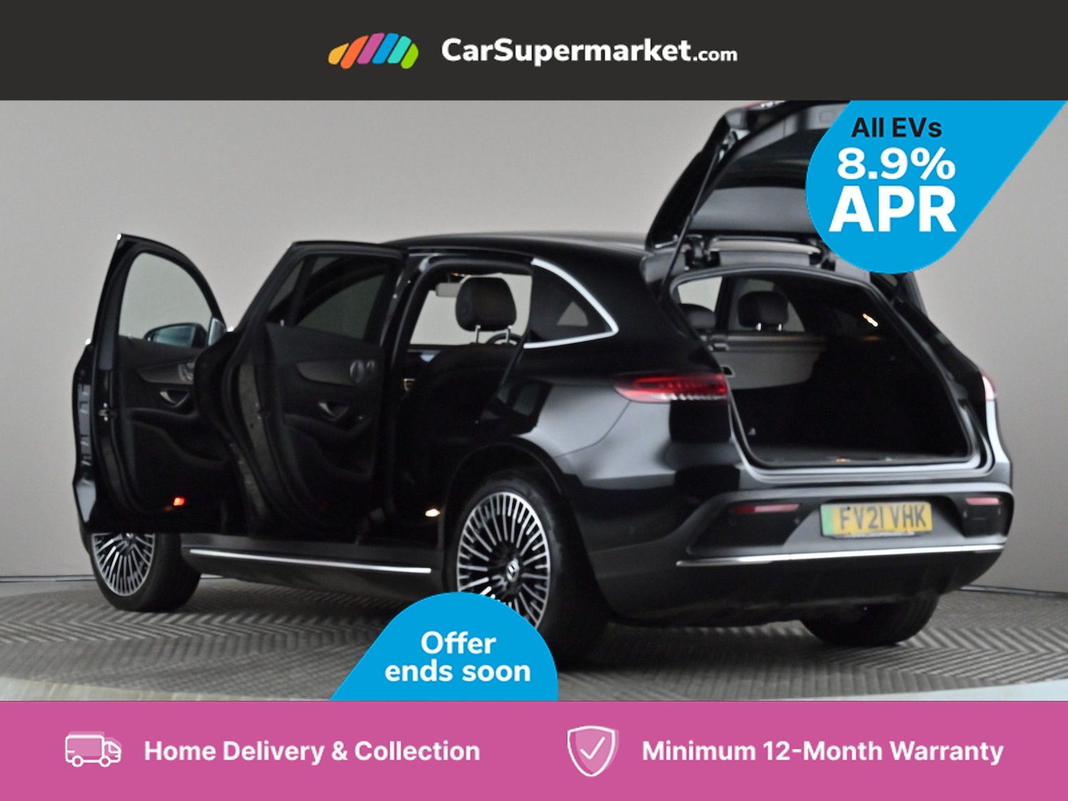 Used Mercedes-Benz EQC 2021 for sale - 76143859: Photo 12