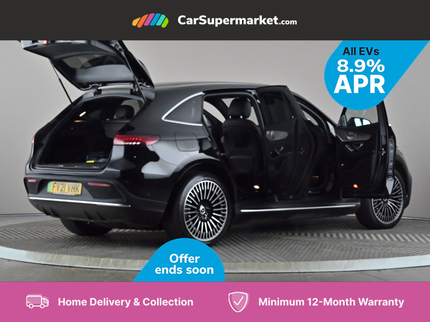 Used Mercedes-Benz EQC 2021 for sale - 76143859: Photo 14