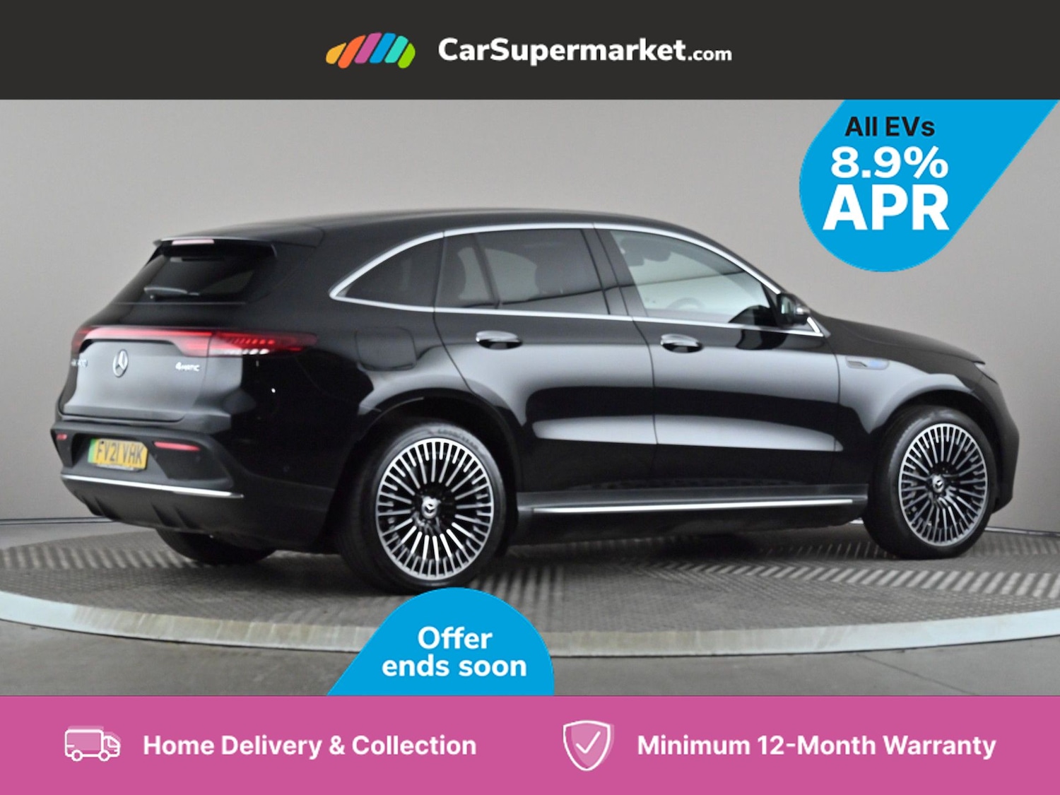 Used Mercedes-Benz EQC 2021 for sale - 76143859: Photo 8