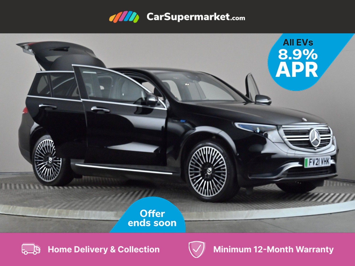 Used Mercedes-Benz EQC 2021 for sale - 76143859: Photo 9