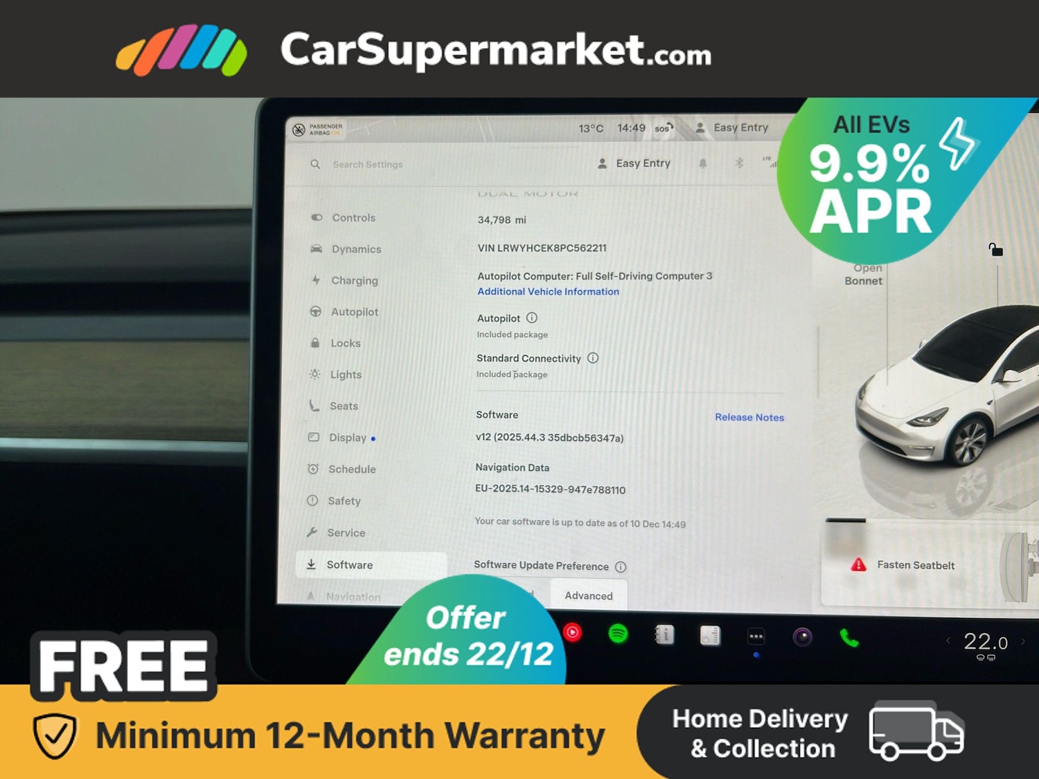 Used Tesla Model Y 2022 for sale - 76909429: Photo 26