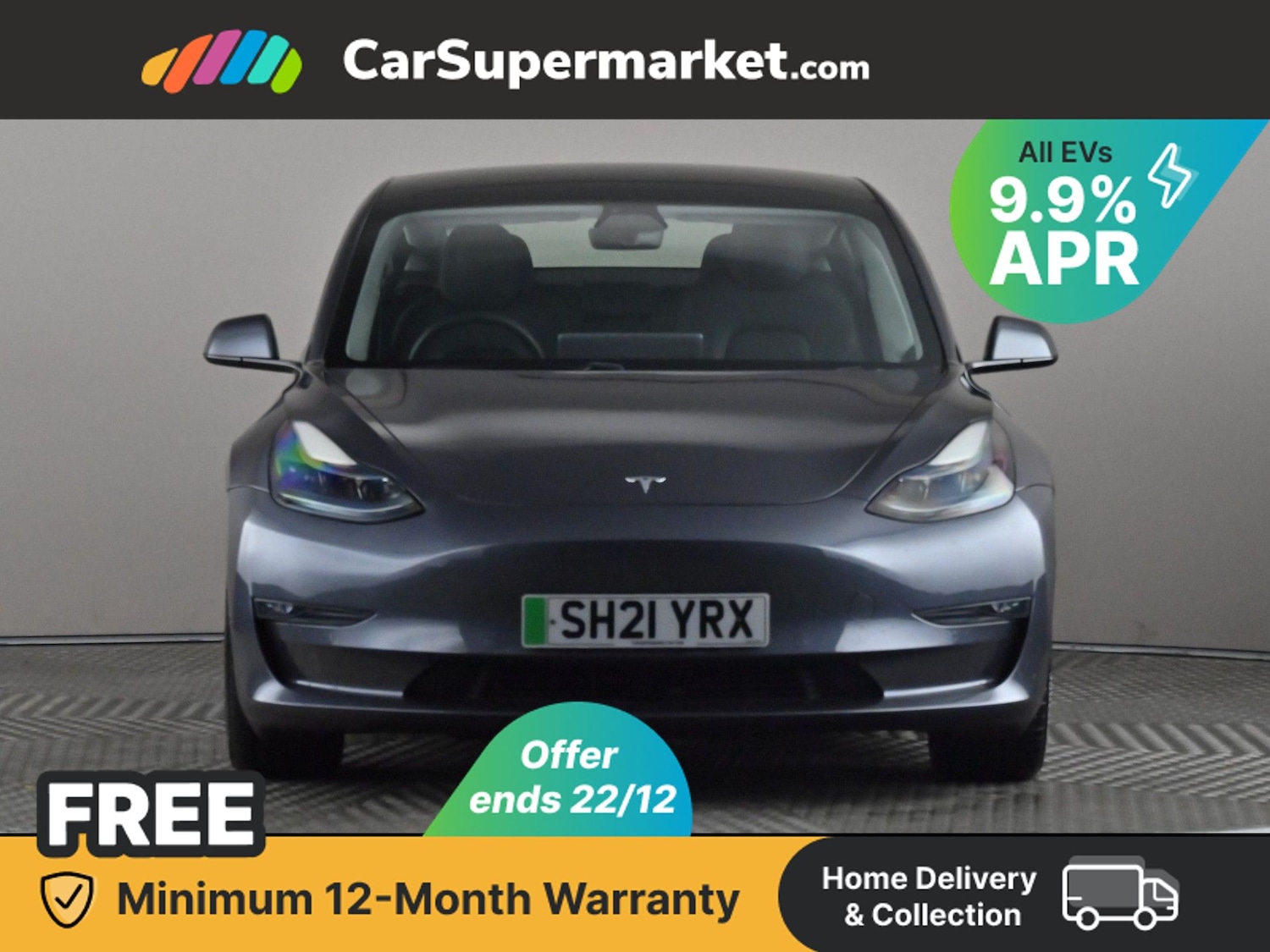 Used Tesla Model 3 2021 for sale - 76934318: Photo 2