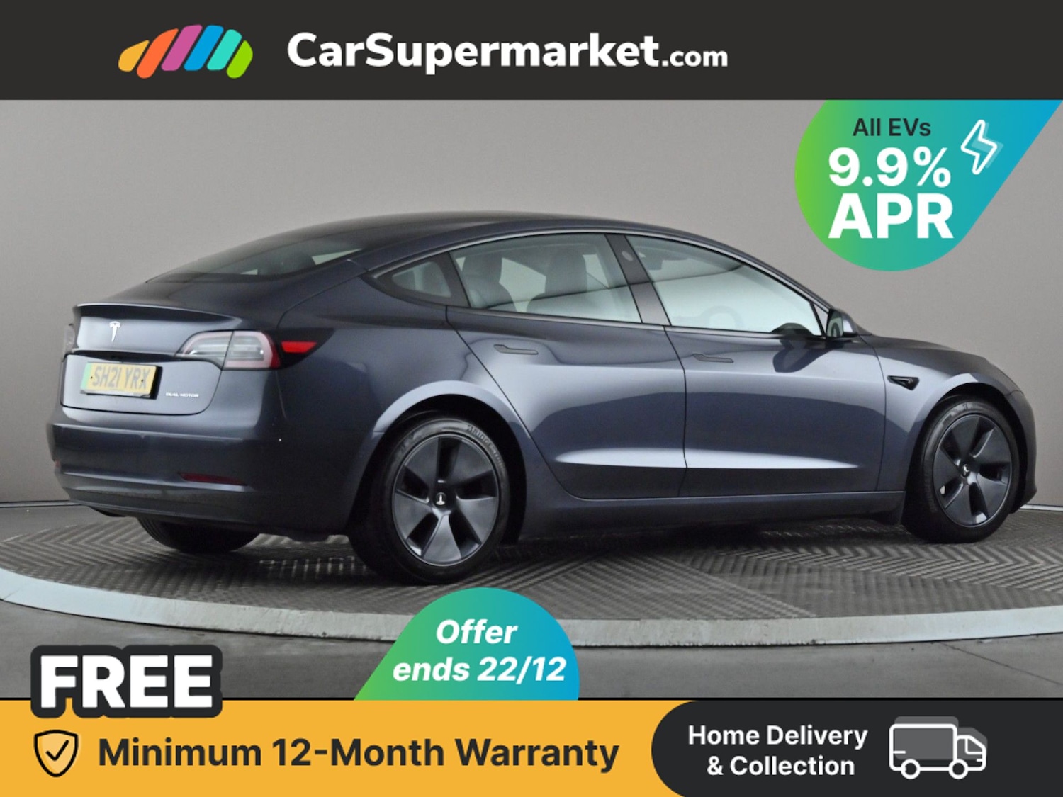 Used Tesla Model 3 2021 for sale - 76934318: Photo 8