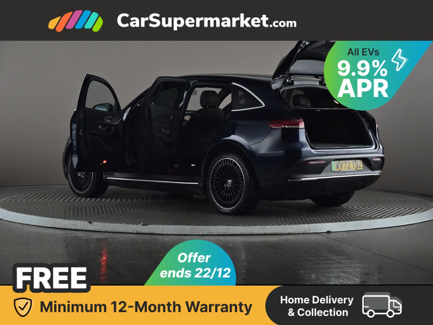 Used Mercedes-Benz EQC 2022 for sale - 76922954: Photo 12