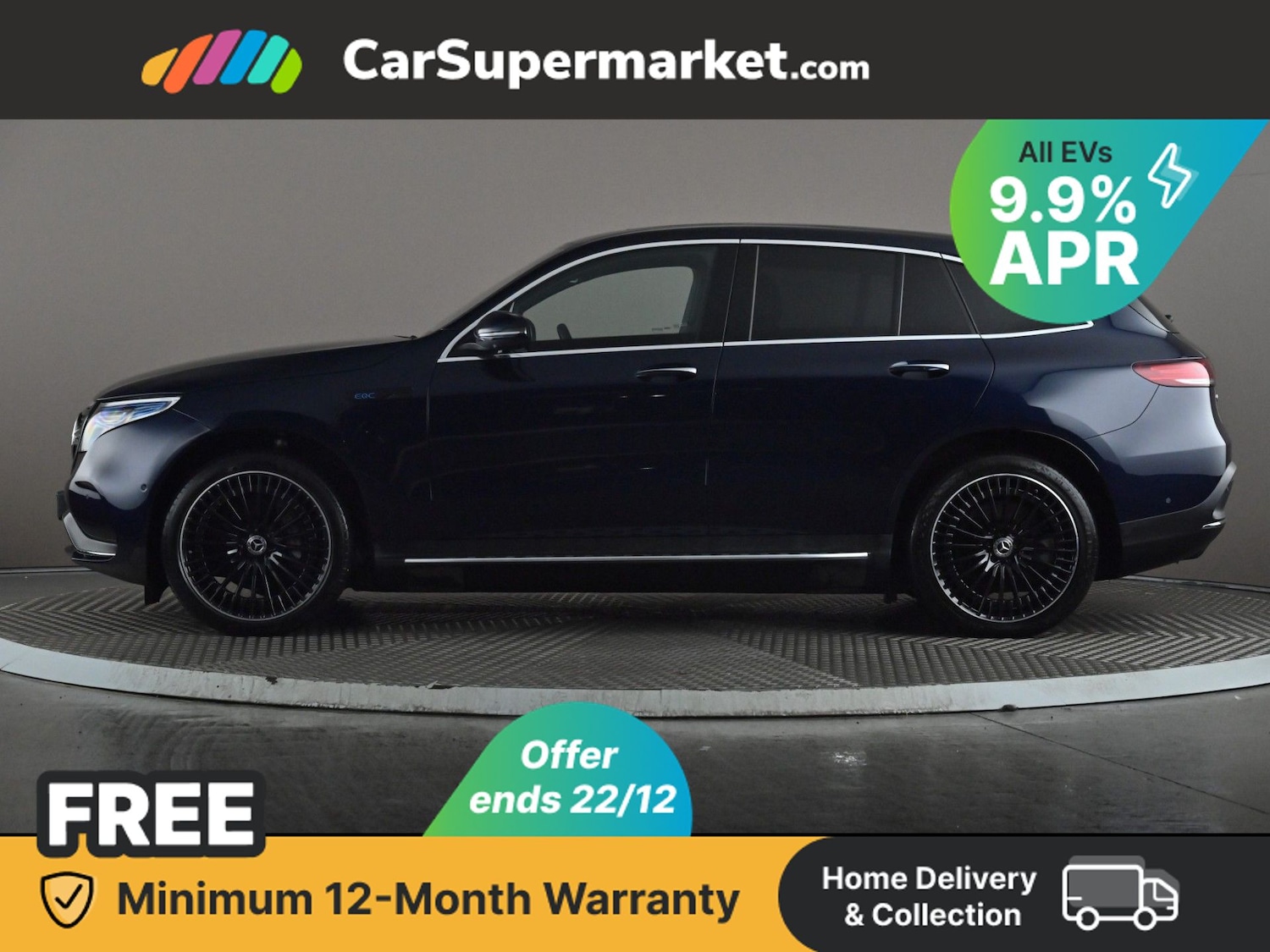 Used Mercedes-Benz EQC 2022 for sale - 76922954: Photo 3