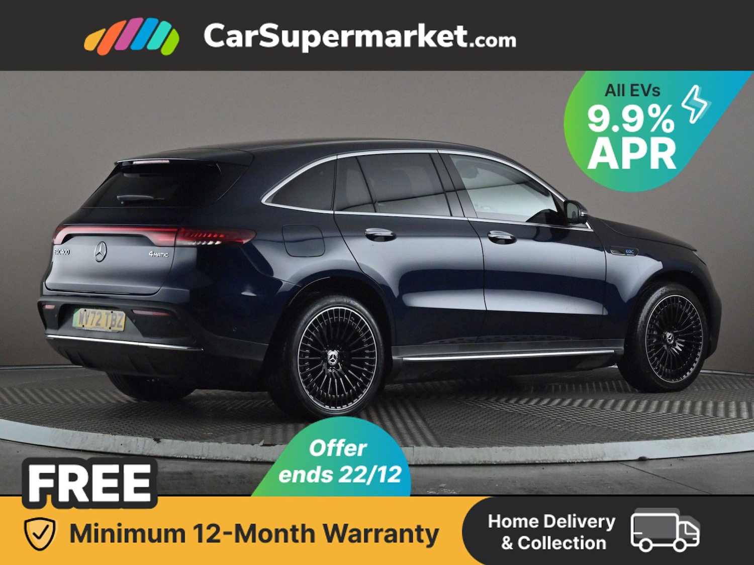 Used Mercedes-Benz EQC 2022 for sale - 76922954: Photo 8